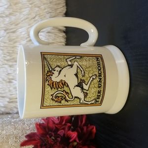 Ironstone 'The Unicorn' Beer Mug